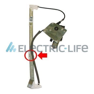 ELECTRIC LIFE Stikla pacelšanas mehānisms ZR JE21 L